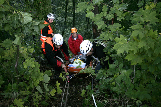 Terrestrial Rescue Stretcher