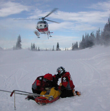 Helicopter REscue from Slope