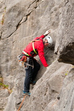 Rescuer Climbing