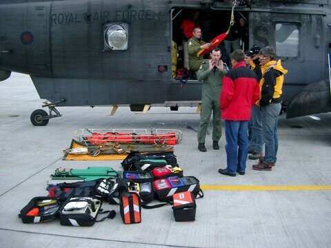 Med-Material Helicopter