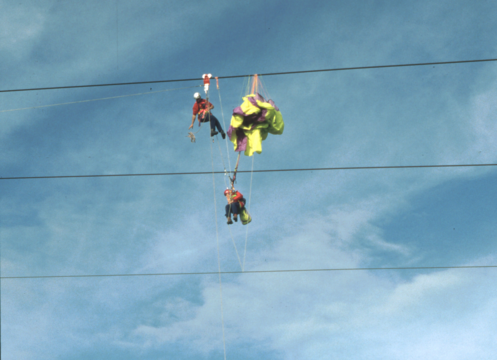 Recue Cablecar Paraglider