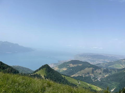 Montreux from Jaman