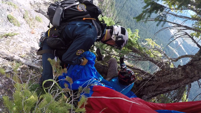 Paraglider rescue from Snohomish Cty SAR USA