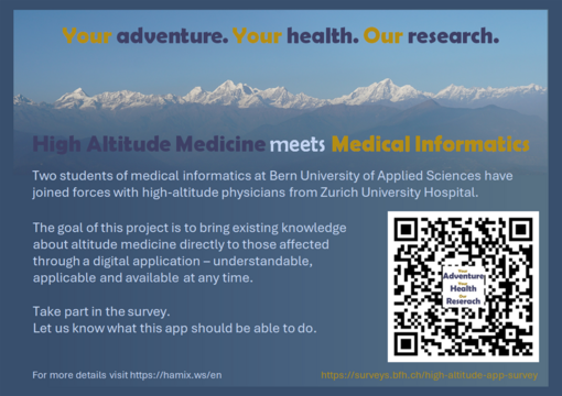 nvitation to participate in a survey on high-altitude medicine